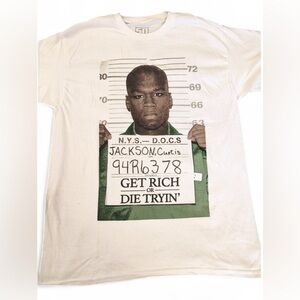 50 Cent G-Unit Rap Tour Concert Tee Shirt - 2007